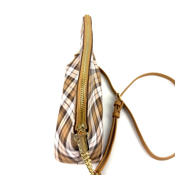 Nanette Lepore Crossbody Bag Plaid Faux Leather Handbag Purse Brand New - Picture 4 of 13